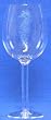 Individually Hand Etched Seahorse White Wine Glass 9" Set of Four