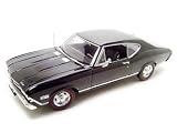1 18-Scale Diecast 1968 Chevrolet Chevelle SS396 - Black