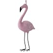 Pink Flamingo Christmas Ornament