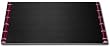 Burgundy 24Kt Gold Stripped 34 x 20 Desk Pad