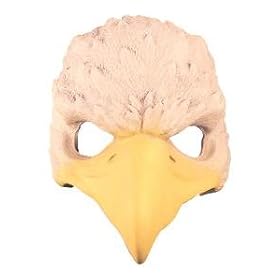 Eagle Half Mask Adult Halloween Costume Accessory