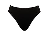 Anne Cole Black High Leg Swimsuit Bottoms S