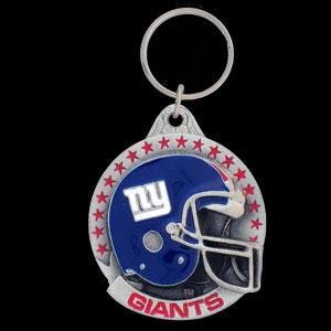 NFL Team Helmet Key Ring - New York NY Giants