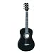Dean Playmate Mini Acoustic Classic Guitar, Black with Gig Bag, 3/4-Size