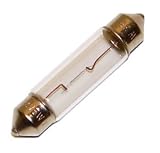 General 24055 XNFT24V5W CLEAR FESTOON Miniature Automotive Light Bulb