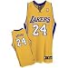 Adidas NBA Kobe Bryant Los Angeles Lakers Game Authentic Home Jersey