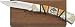 Brian Yellowhorse Knives 139 Custom Buck 110 Knife with Elk Channel Inlays of Gold Vein White Turquoise, Red Bloody Jasper, & Orange Coral Handles
