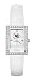Kansas City Chiefs Ladies Allure Watch White Leather Strap