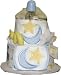 2 Tier Blue Moon and Stars Baby Diaper Cake