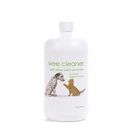 Wee Cleaner - Pet Urine Odor Remover for Cat and Dog Urine (32-ounce bottle)