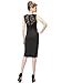 Ever Pretty Elegant Sleeveless Lace Knee Length Fitted Cocktail Dress 05336