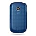 WIRELESS CENTRAL Brand Flexi Gel SKin BLUE TPU Glove with PLAID CHECKERED Design Soft Cover Case for LG 800G COOKIE STYLE (TRACFONE) [WCJ523]