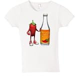 hot sauce Jr. Miss Fitted Tee