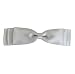 Sand Grey Sweet Carolyn Bow Hair Barrette