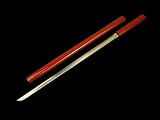 Hand Forged Red Zatoichi Full Tang Stick Sword #708