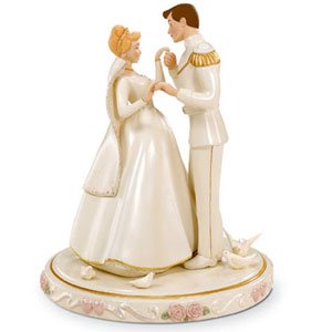 Childrens Toyshop  Toys : Lenox Cinderella Wedding Day Cake Topper