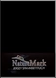 Produkt-Bild: Jersey Spannbettlaken 180x200 - 200x200 cm Schwarz 100% BW