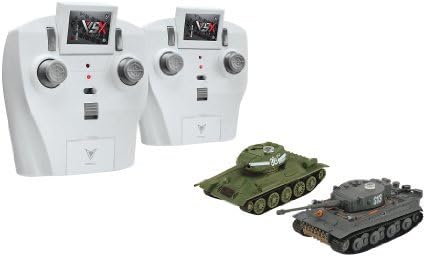 VSTank-X Combo Set - RC Panzer 1:72 - German Tiger/ Soviet T34/85 by EURO CENTRA