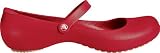 crocs Women's Alice Mary Jane,Ruby Red,4 M