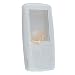 Clear White Silicone Skin Case for Sony Walkman NW-805 / NWZ-A815 by Eforcity