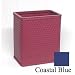 Chelsea Collection Square Wastebasket Coastal Blue