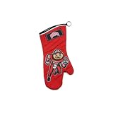 Pack of 2 Premium NCAA Apparel Ohio State Buckeyes Grilling Mitt Accessories