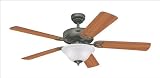Westinghouse Lighting 78374 Vintage II 52' Ceiling Fan in Oil Rubbed Bronze