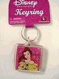 Disney Princess Belle Beauty & The Beast Keychain Ring