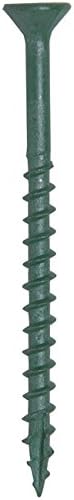 Deck Screws #6 x 1-1/4" Exterior Flat Head T-15 Star Drive (3000 Pcs)