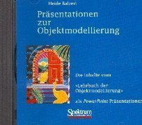 Cover image : Präsentationen zur Objektmodellierung. CD- ROM für Windows 95/98/ NT. Die Inhalte vom Lehrbuch als Powerpoint-Präsentationen.