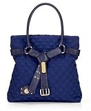 Marc Jacobs Quilted Casey Bag Tote Purse Blue