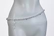 Handmade Valentines Waist Belly Chain Silver Body Jewelry Length 35 inches