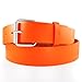 GENUINE LEATHER ORANGE BELT WITH A DETACHABLE BUCKLE, FITS ANY KIND OF BUCKLE