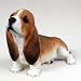 BASSET HOUND Puppy Dog Medium Size Resin Figurine PDF37