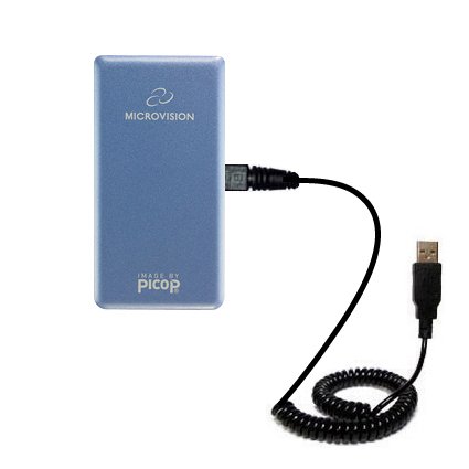 Aufgewickeltes Hot-Synk USB-Kabel