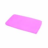 Baby Boum Cotton Rich Jersey Sheet 40 x 90cm - Bubblegum Pink