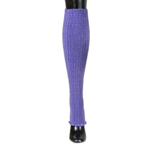 Leg Warmer - Purple, Plum - KD Dance Legwarmer, Knit Rib Stretch - Made In New York City - A Color For Every Outfit
