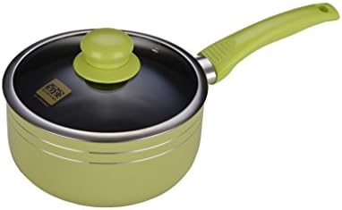 Baiqiang 2 Quart Nonstick Saucepan with Lid Induction Compatible Bottom