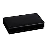 "Adair" Mele & Co. Men's Travel Valet in Black Faux Leather