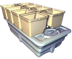 Eurogrower 8 complete system