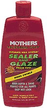 Mothers 08100 California Gold Micro-Polishing Glaze - 16 oz (Ultimate Wax System, Step 2)