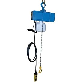 Vestil VS-ECH-5-1PH Variable Speed Electric Chain Hoist, 500 lbs Capacity, 220V, Single Phase