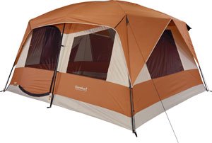 Click here to buy Eureka! Copper Canyon 1512 Twelve-Person 15-Foot by 12-Foot Family Tent by Eureka.