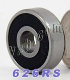 626RS Bearing 6x19x6 Sealed Miniature Ball Bearings