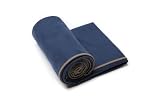 On Seller best price yoga mat towel Manduka eQua Plus Yoga Towel (Midnight)