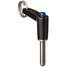 Locking Quick-Release Pins, Stainless Steel, Plain, Inch, Made In USA