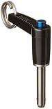 Jergens Stainless Steel 17-4 PH Kwik-Lok L-Handle Quick-Release Pin, 1/4 Diameter, 1 Length (Pack of 1)