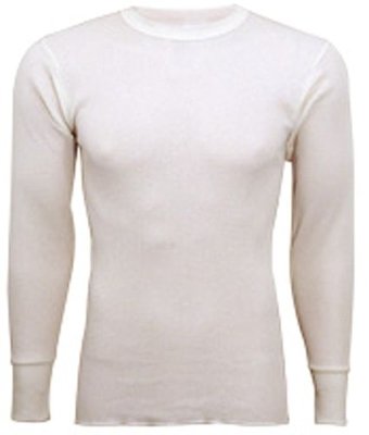 Coldmaster 100% Cotton Heavyweight Thermal Shirt (Small/Natural)
