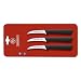 Mundial SC0541-3 3-Inch Peeling/Tourne Paring Knife Collection, Set of 3, Black