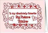BIG PICTURE THINKER - Happy Birthday Card